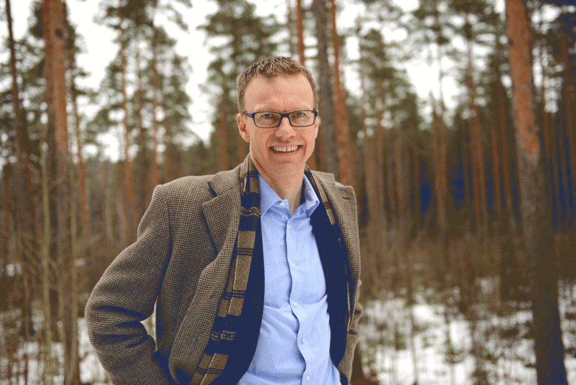 Erik Lahnsten, administrerende direktør i Norges Skogeierforbund.