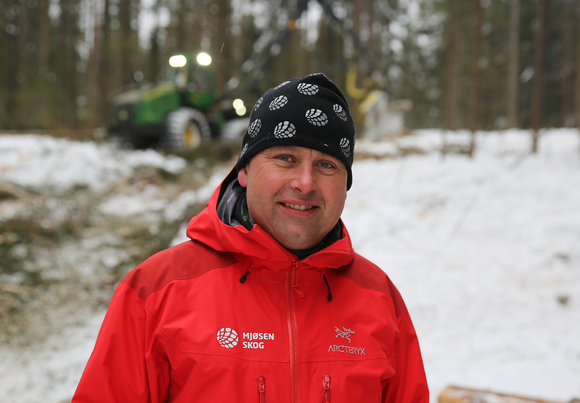 Johannes Bergum slutter i Glommen Mjøsen Skog, han får ros for jobben han har gjort. 