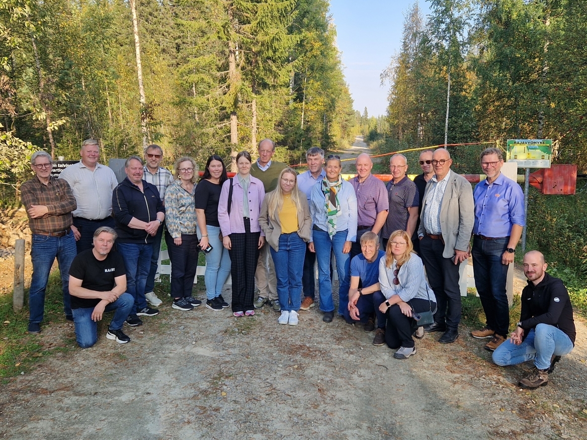 Deltakerne på Nordisk Rådsmøte. Fra Skogeierforbundet deltok Ellen Alfsen, Heidi Hemstad og Per Skorge.