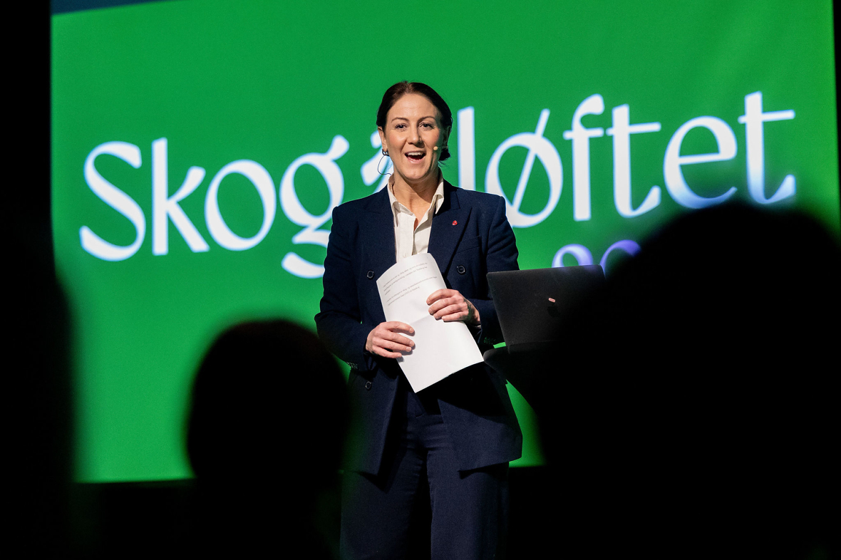 Arbeids- og inkluderingsminister Tonje Brenna  (AP) åpnet konferansen.