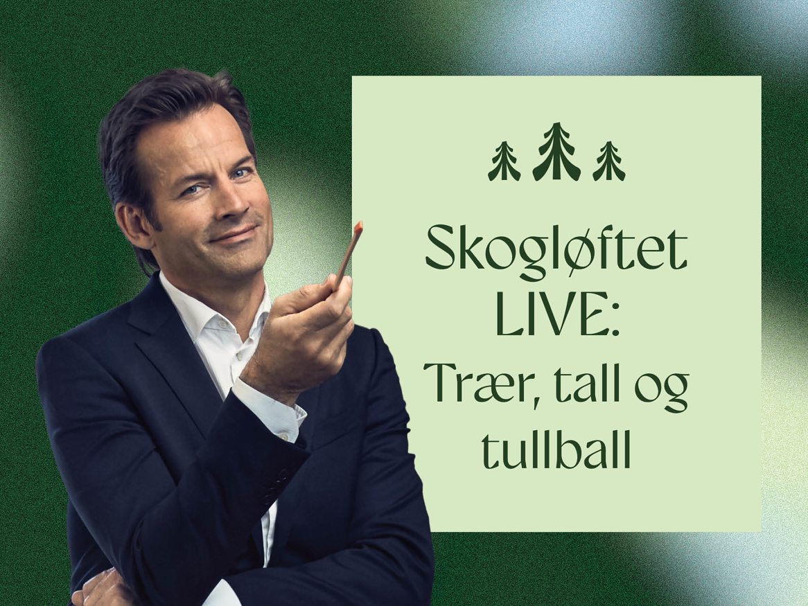 Skogens talkshow live på Arendalsuka – med Jon Almaas som vert