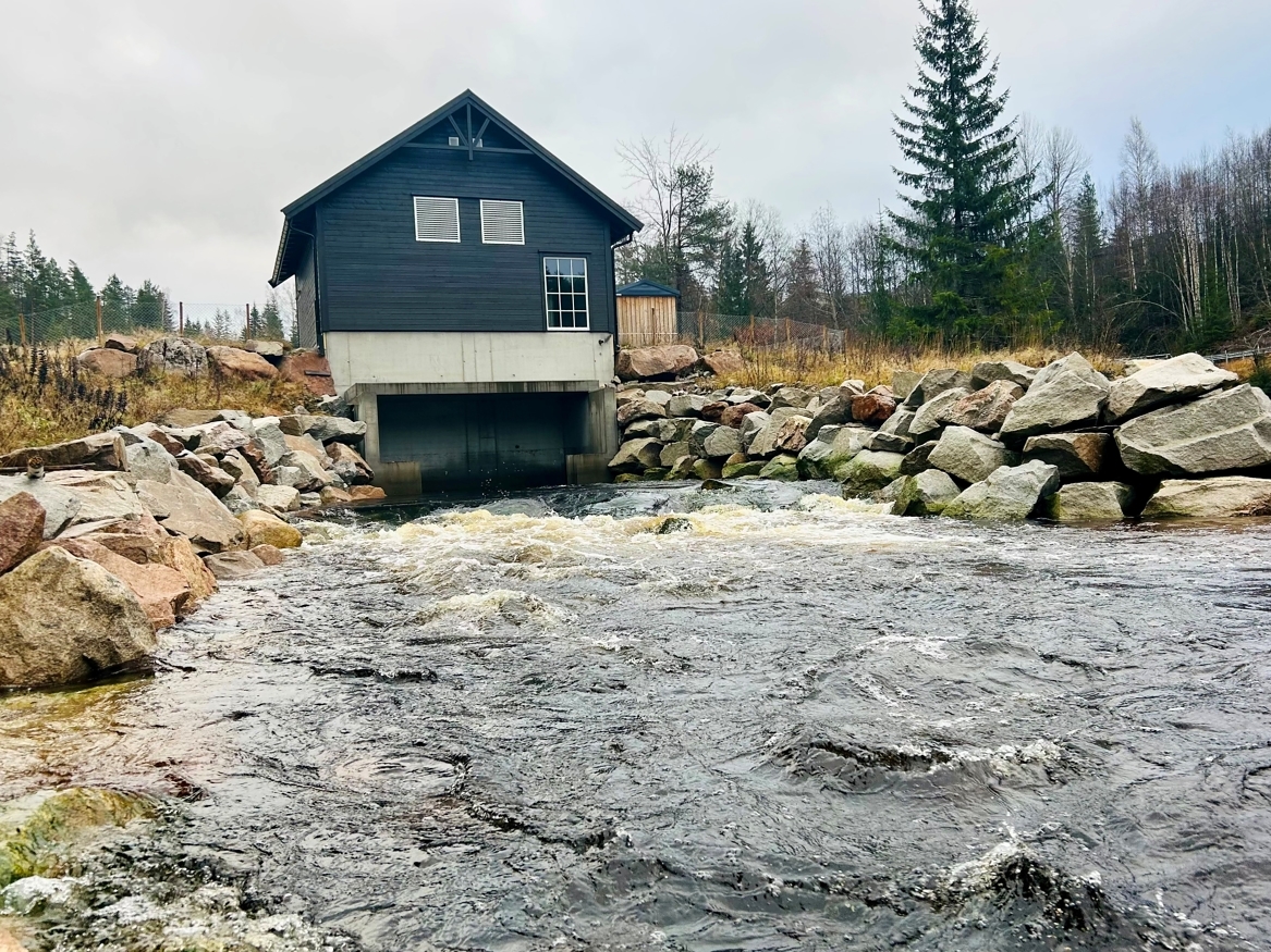 Skjeggfoss Kraftverk, Tørdal i Drangedal.